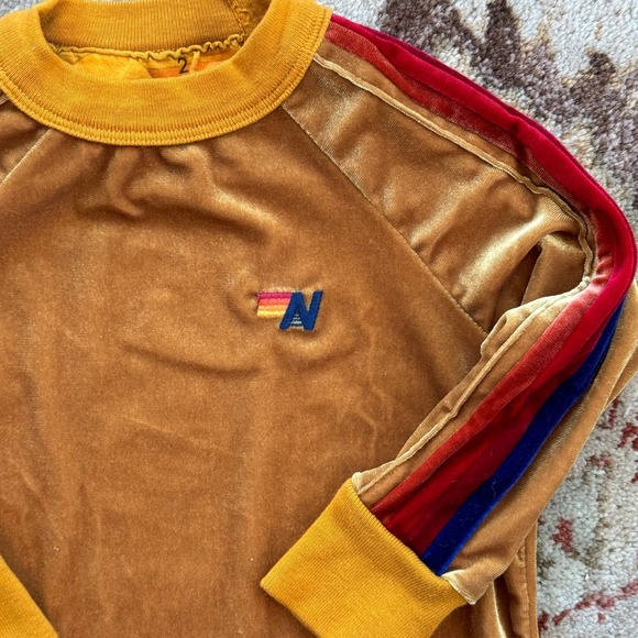 Aviator Nation Velvet Pullover 2 - Picture 2 of 4